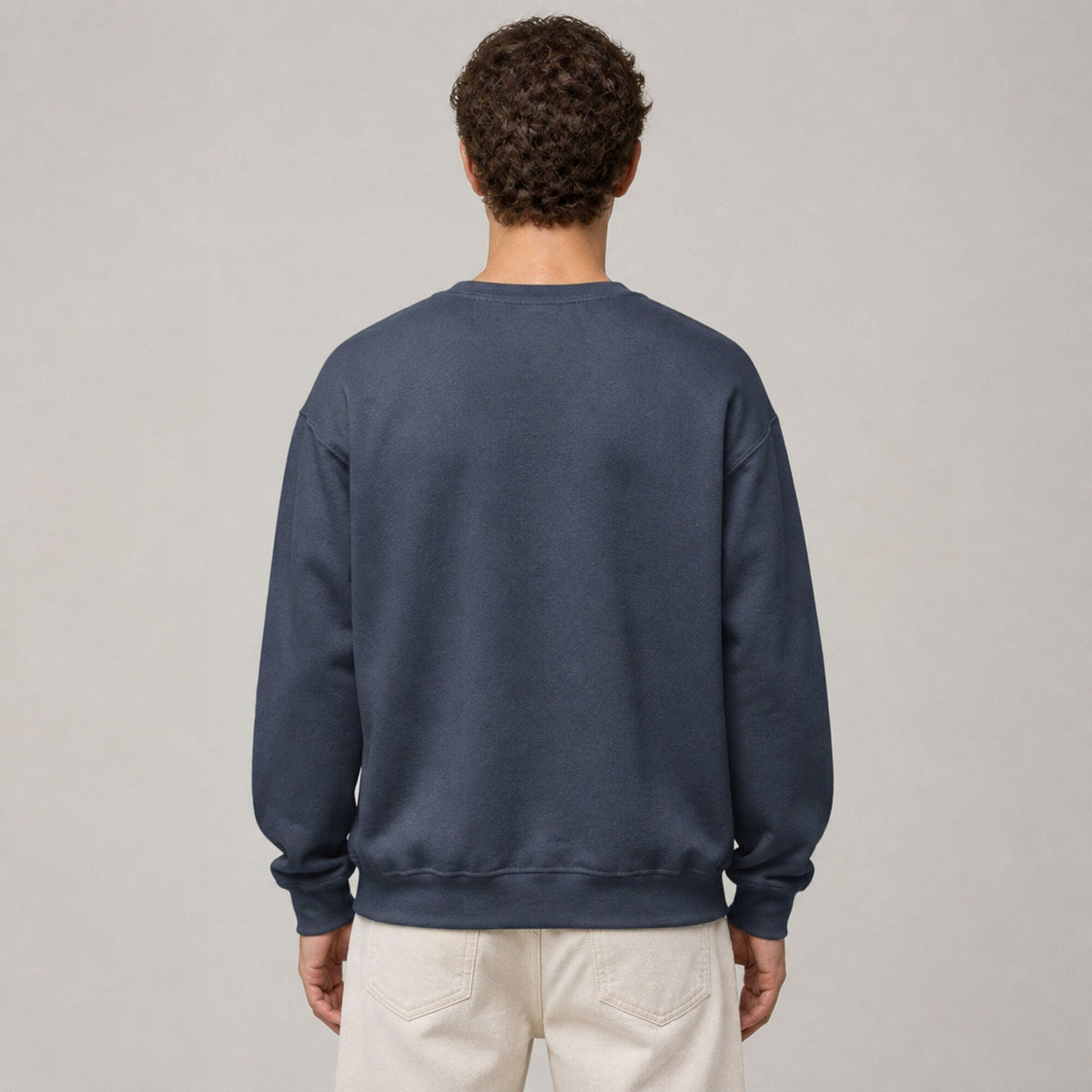 Cheers! Beers Unisex Premium Sweatshirt — worn on model, back