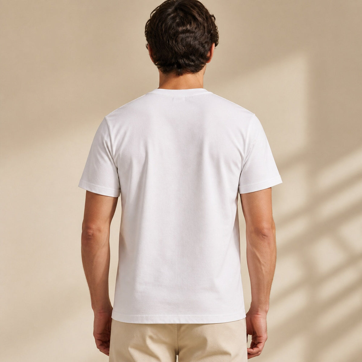 Coffee Addiction Tee — worn on model, back