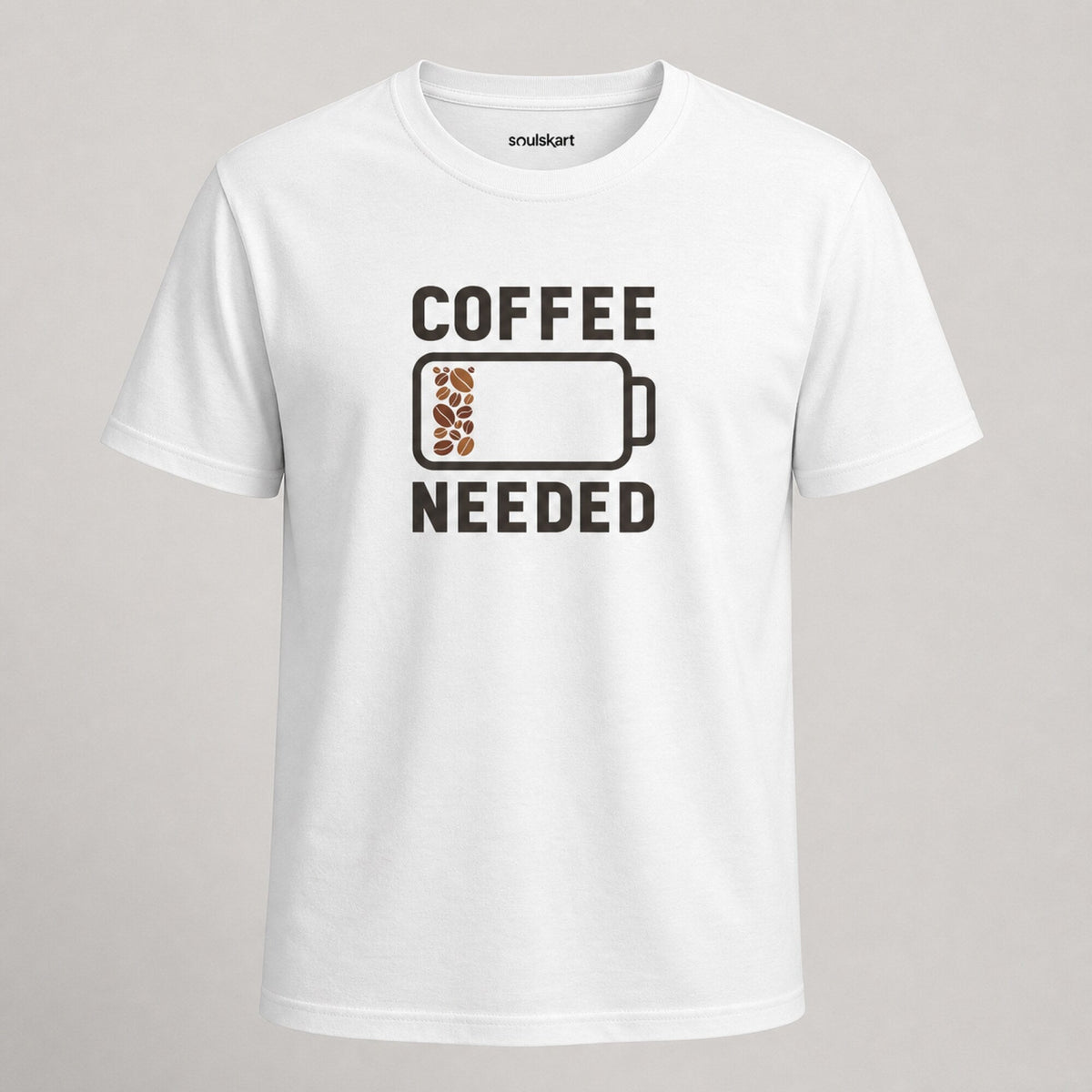 Coffee Needed Unisex Tee — front view