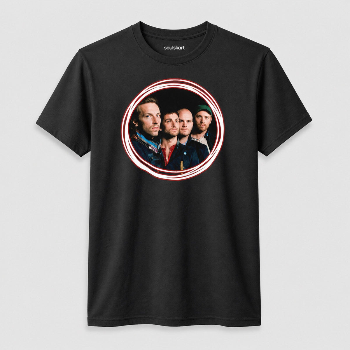 Cold Play Unisex T-Shirt — front view