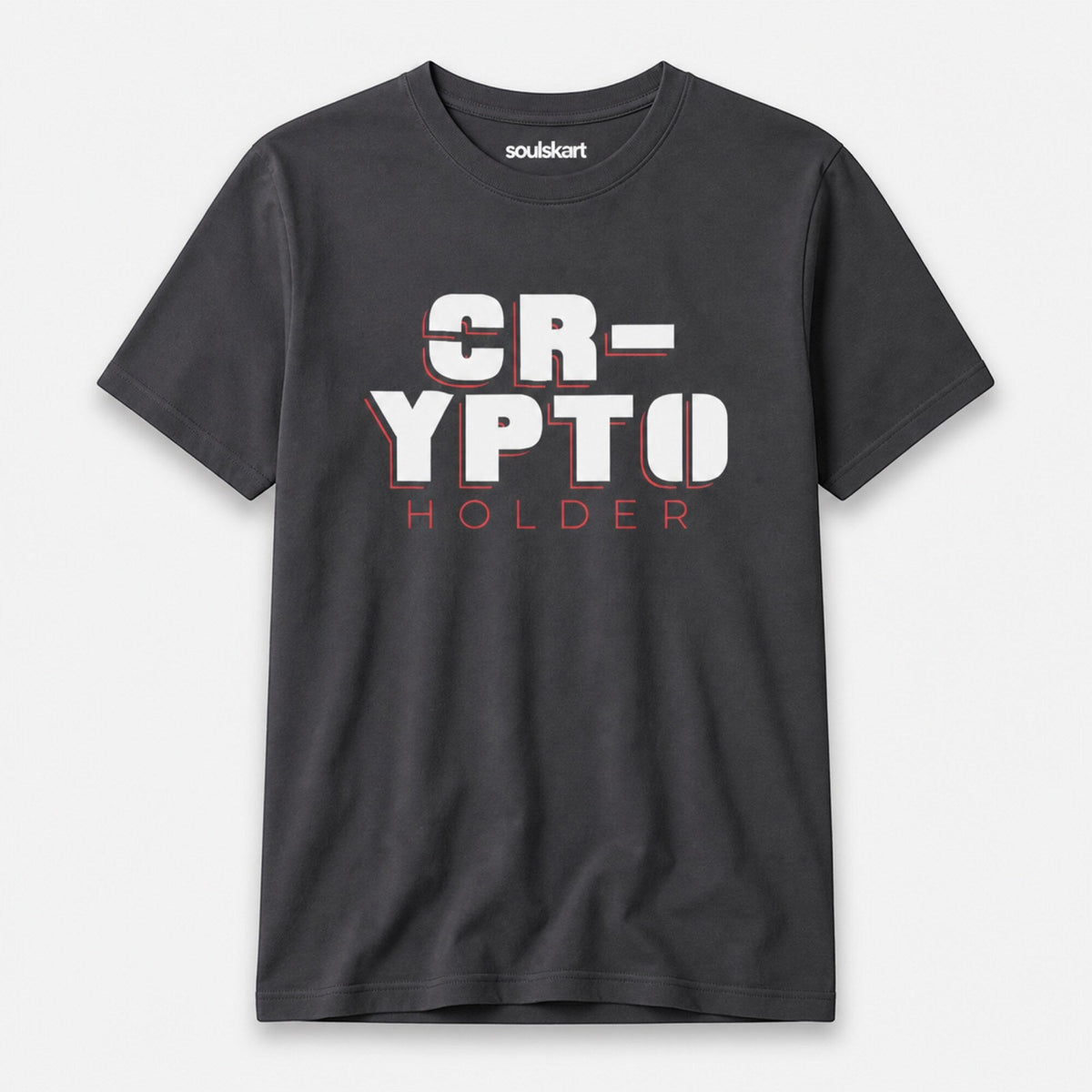 Crypto Holder Unisex T-Shirt — front view
