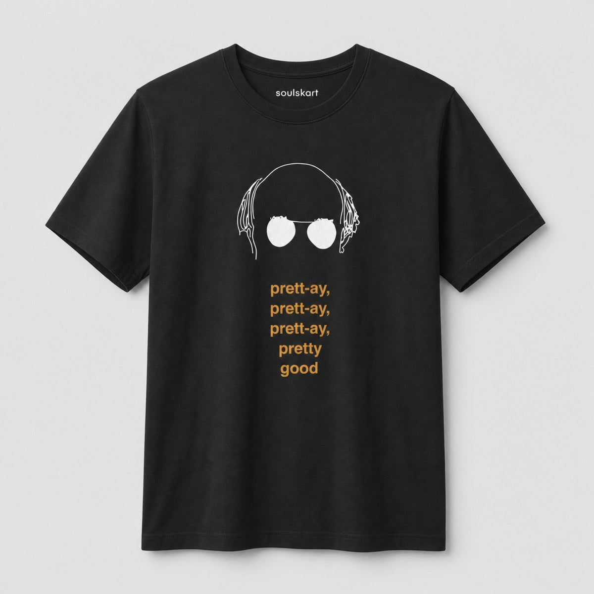 Curb Your Enthusiasm 'Good Enough' Larry David Tee — front view