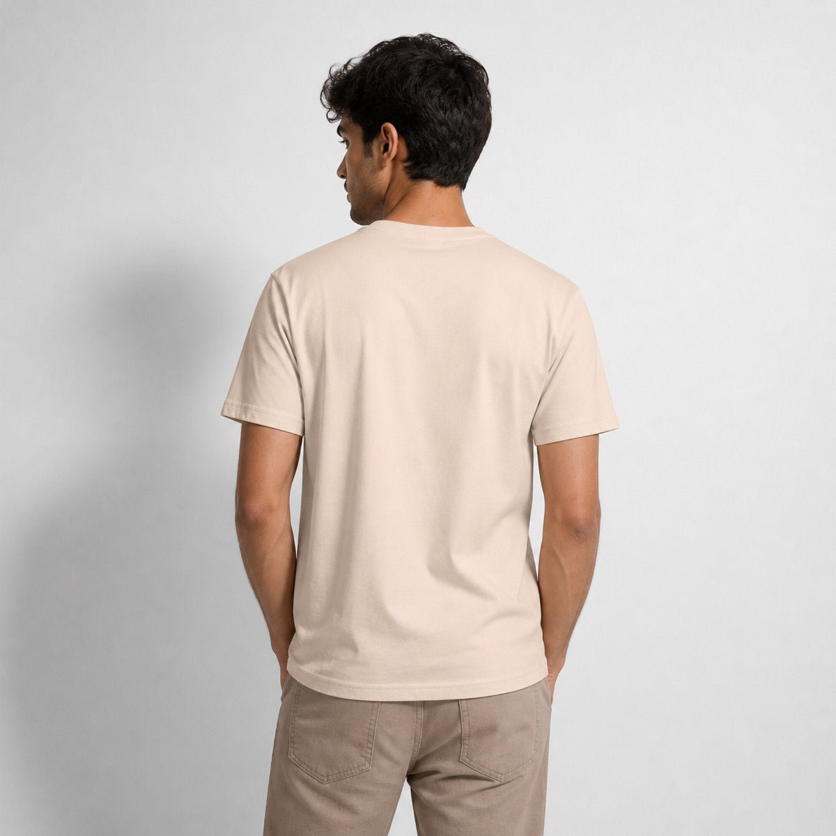 Cycologist Unisex T-Shirt — worn on model, back