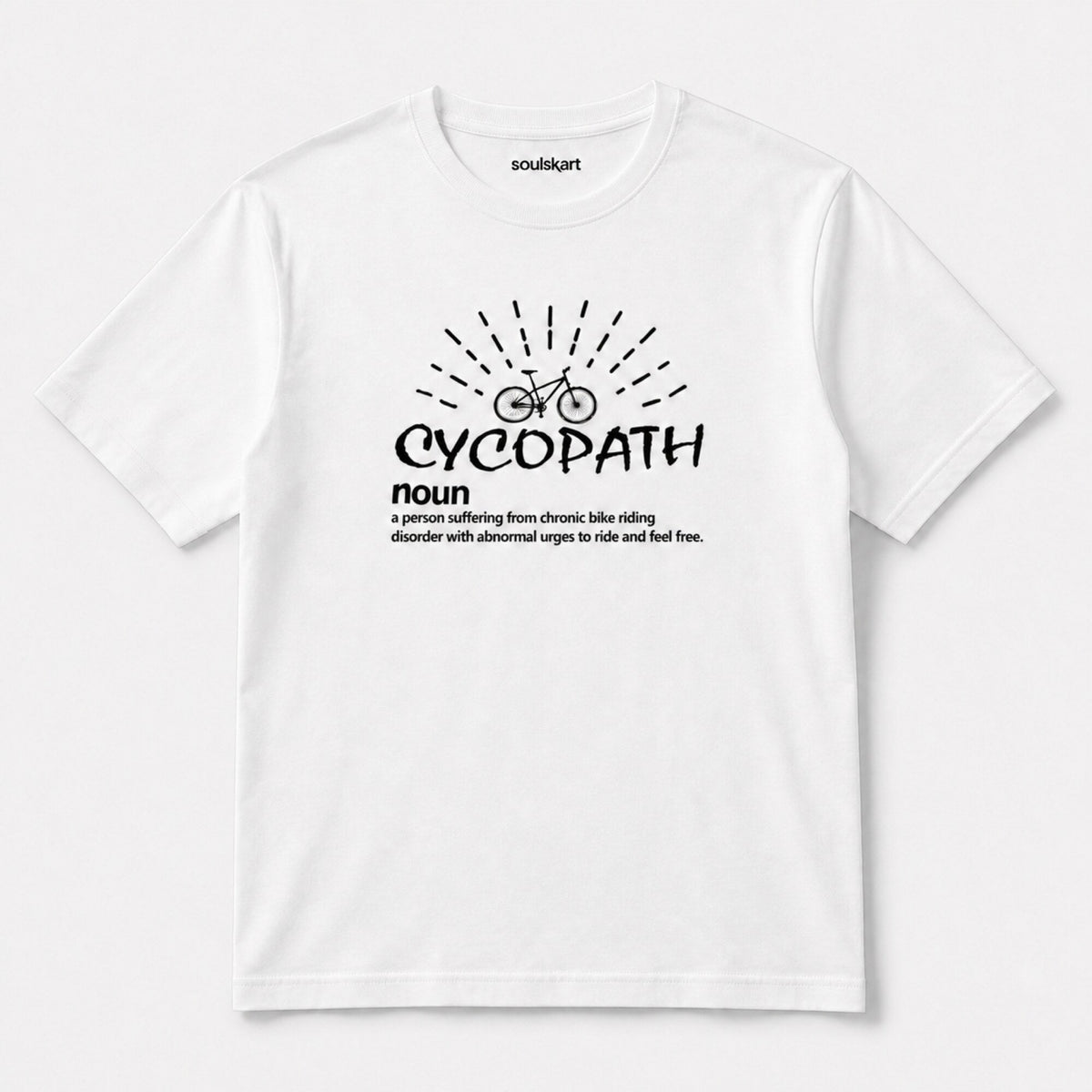 Cycopath Unisex T-Shirt — front view
