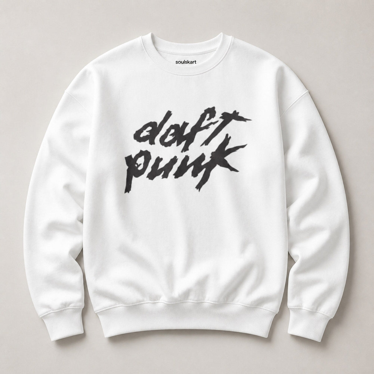Daft Punk Unisex Sweatshirt — on hanger