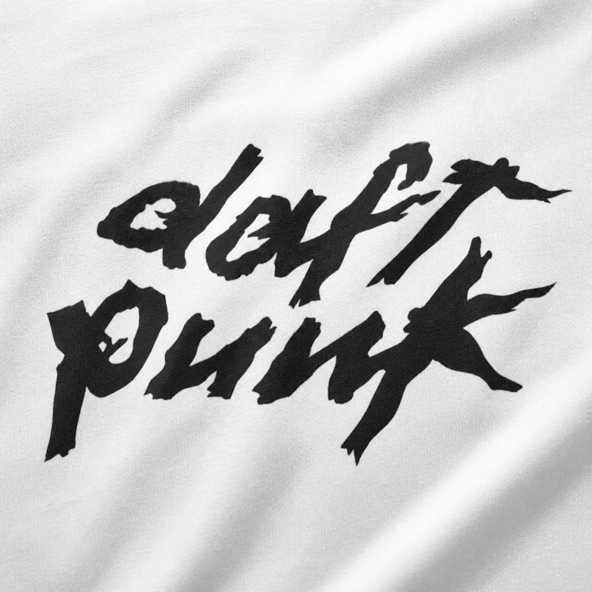 Daft Punk Unisex T-Shirt — print detail close-up