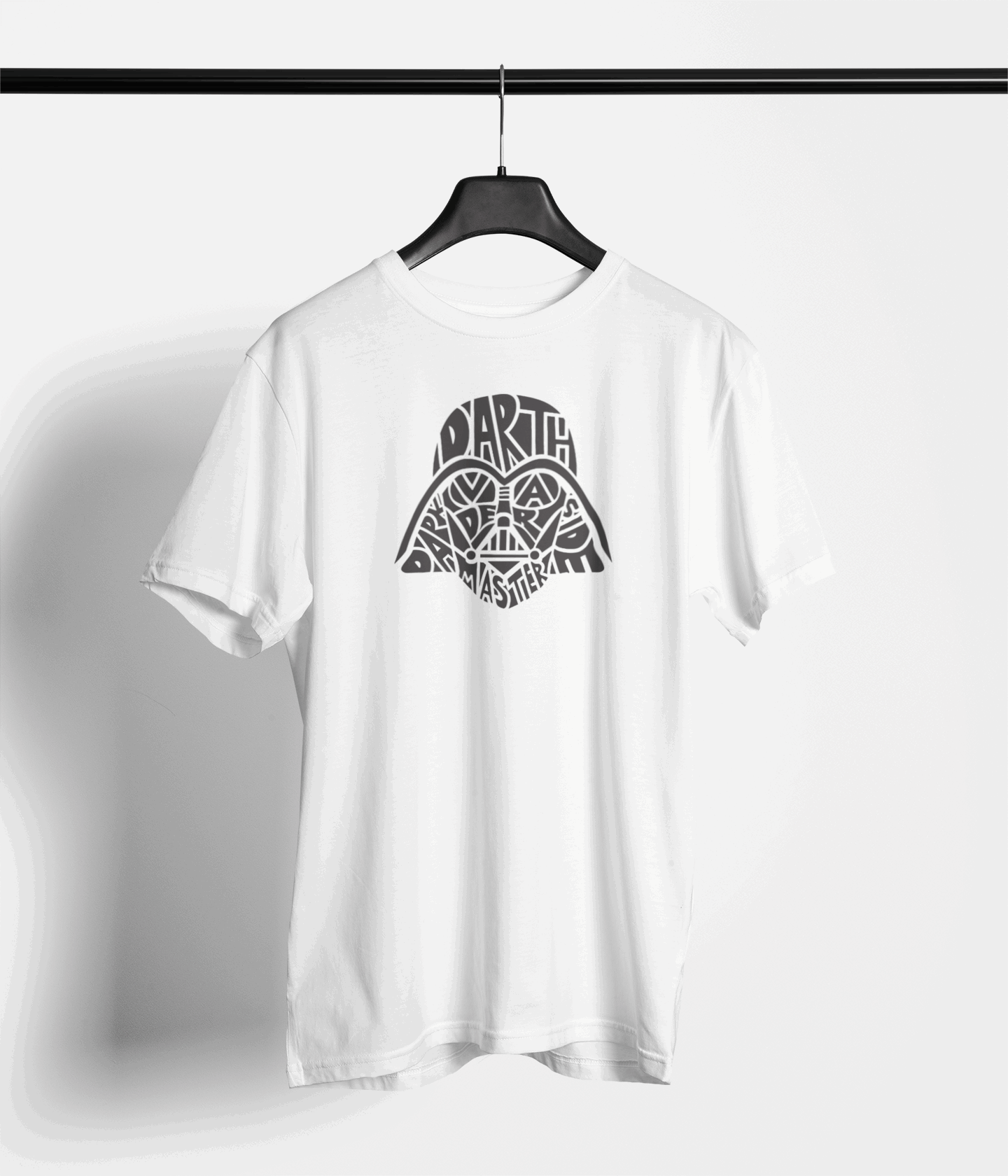 Darth Vader Star Wars Typography Unisex Tee — main product image