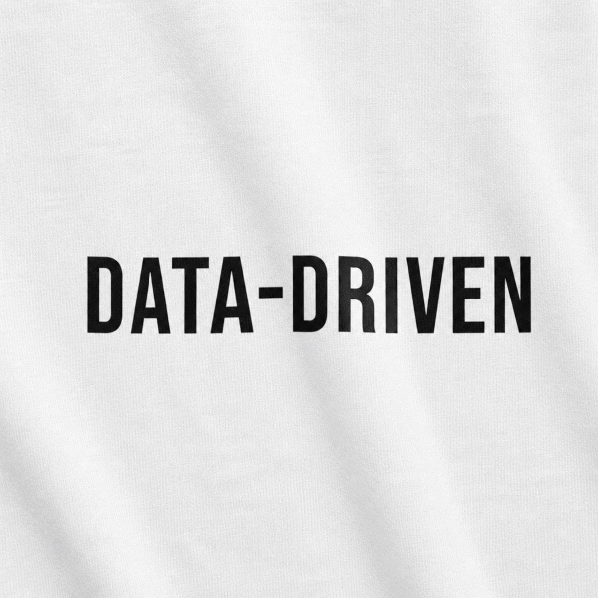 Data Scientist 'DATA-DRIVEN' Tee — print detail close-up