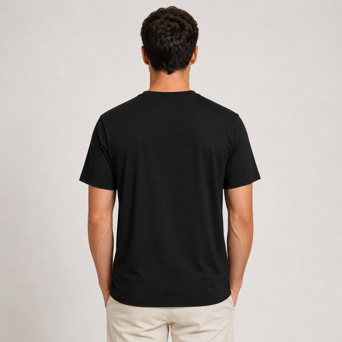 'Keep Calm and Query On' Data Scientist Tee — worn on model, back