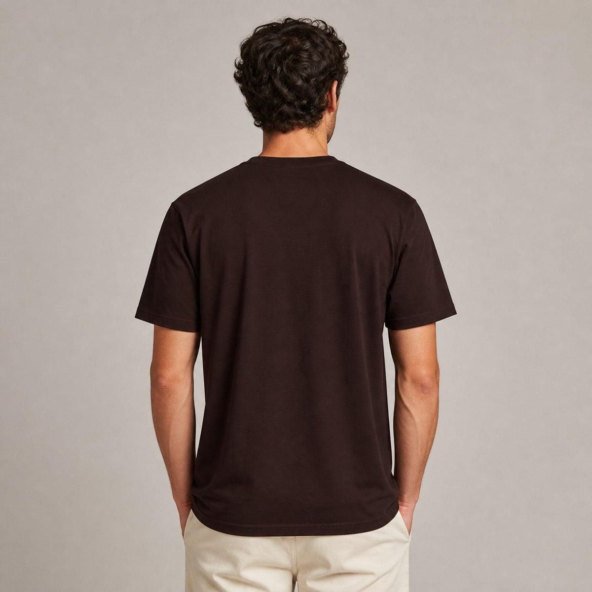 'Turning Coffee Into Insights' Data Scientist Tee — worn on model, back