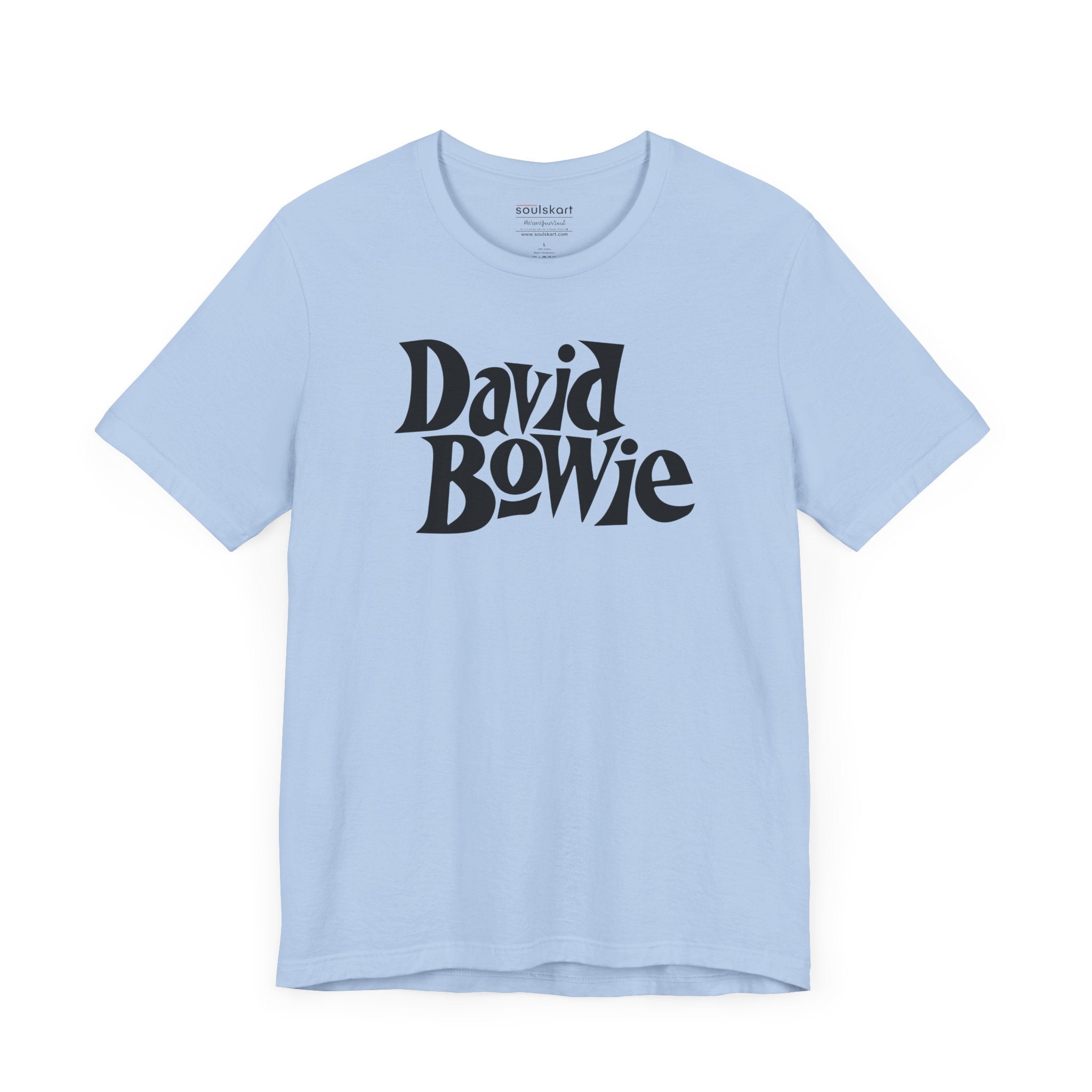 David Bowie Iconic Tee — side view