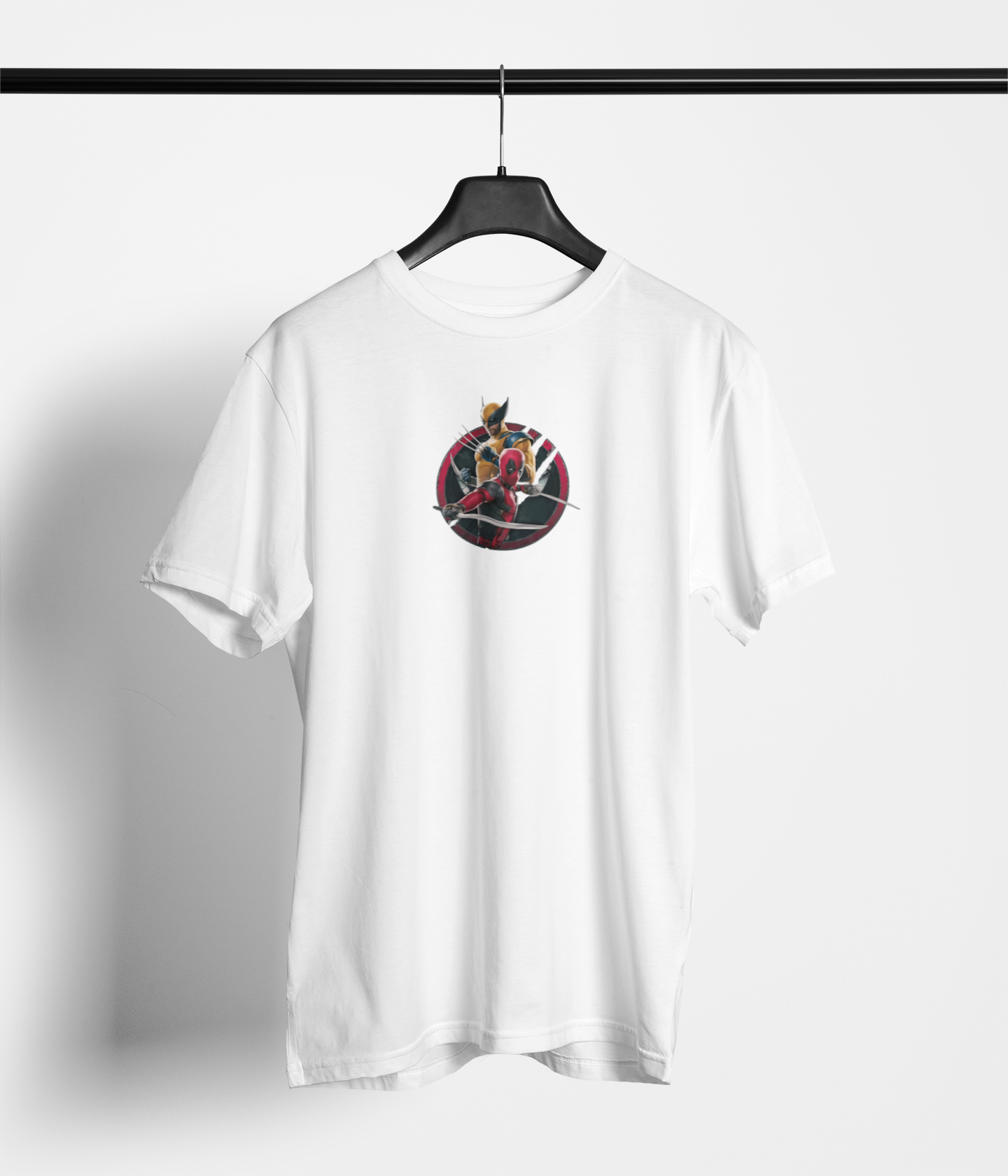 Deadpool and Wolverine Badge Tee — main product image