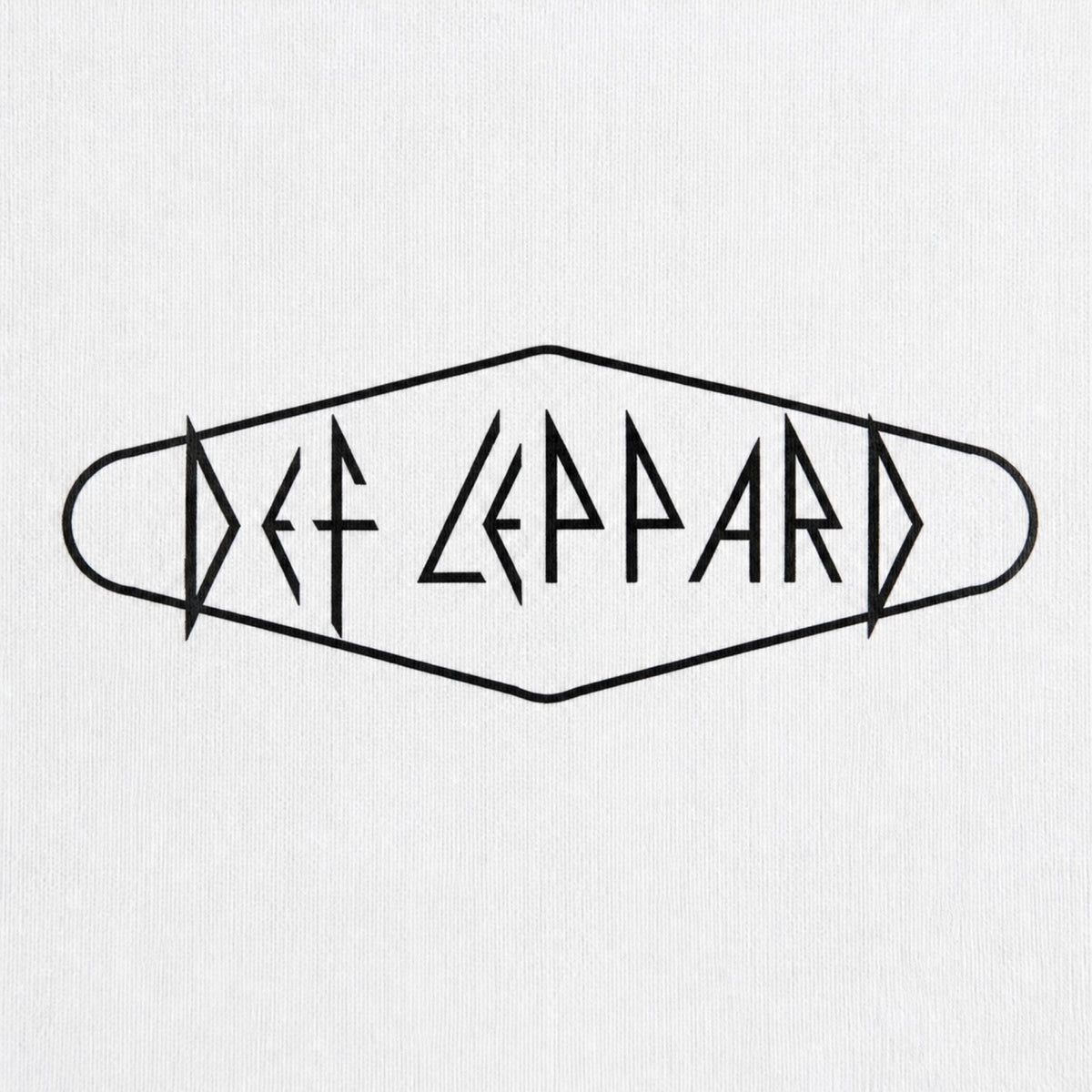 Def Leppard Band Tee - Classic Vibes — print detail close-up