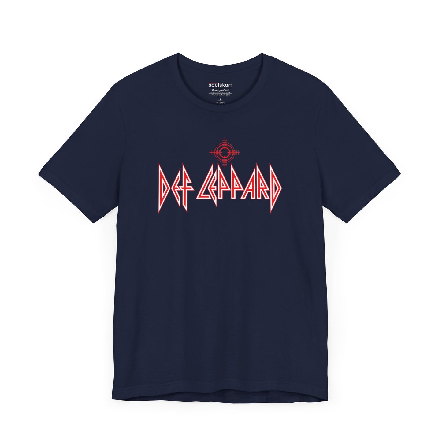 Def Leppard Fan Tee — side view