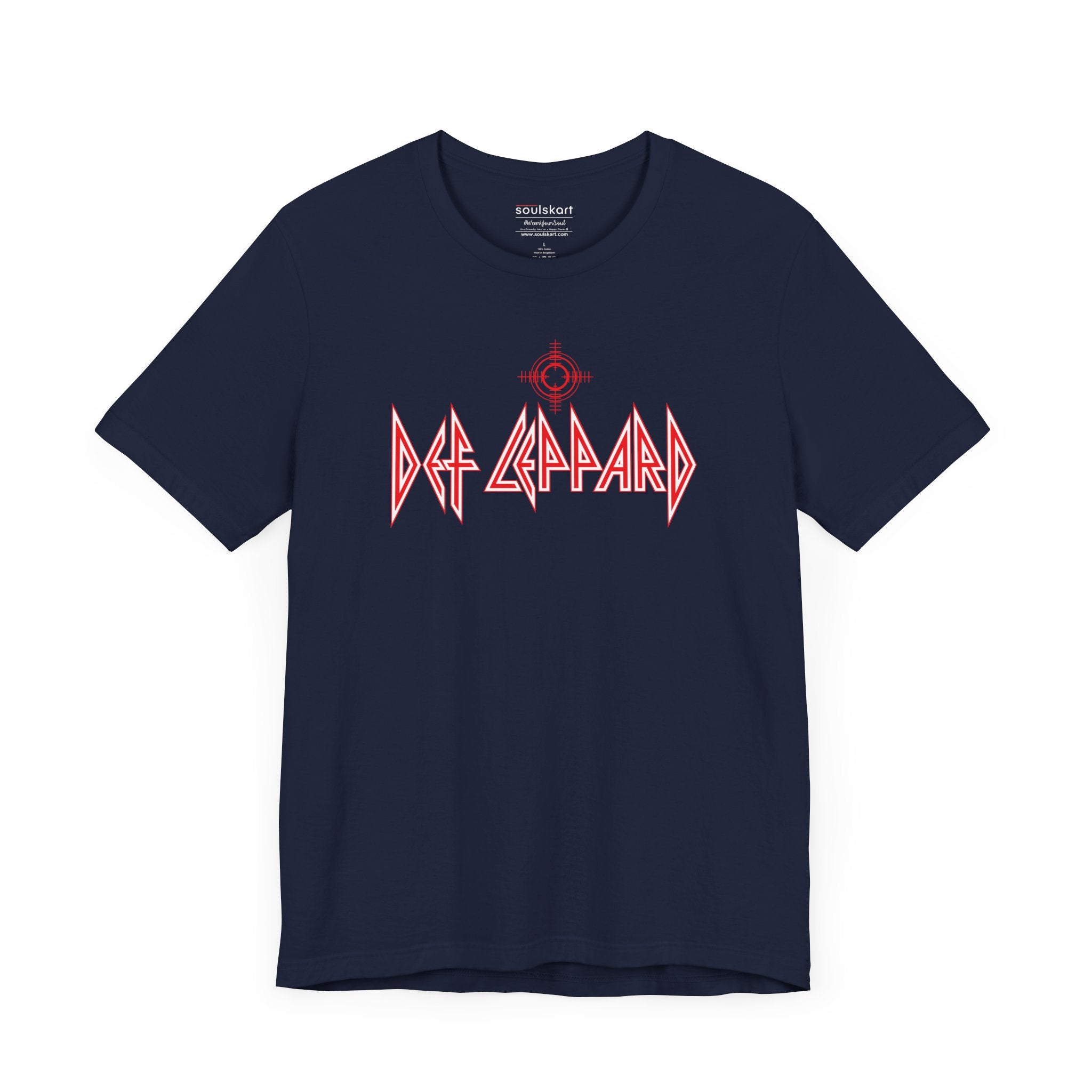 Def Leppard Fan Tee — side view