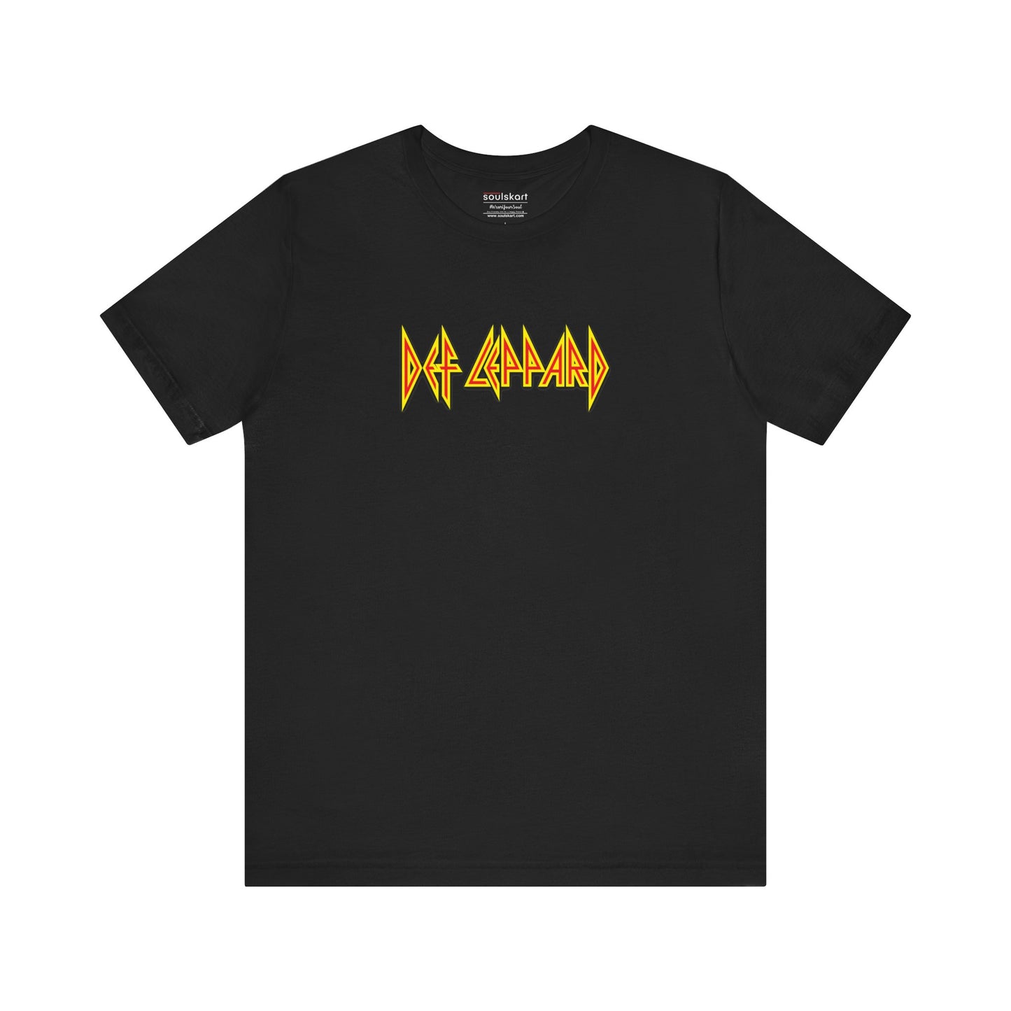 Def Leppard Rock &amp; Roll Tee — front view