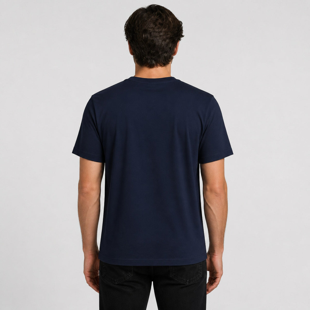 Def Leppard Rock Tee — worn on model, back