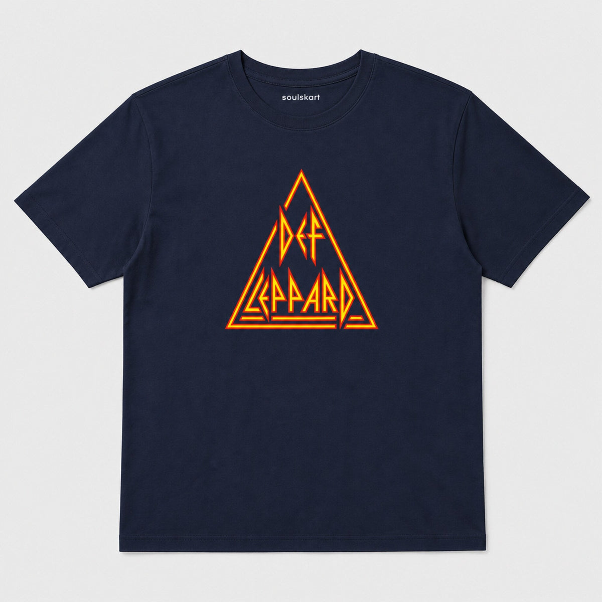 Def Leppard Rock Tee — on hanger