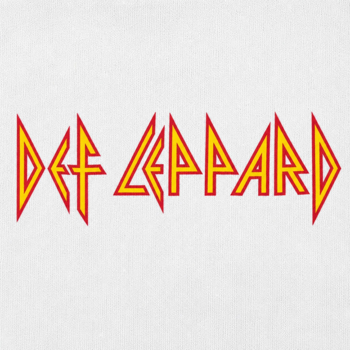 Def Leppard Unisex Premium Sweatshirt — print detail close-up