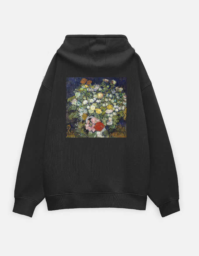 Vincent van Gogh Bouquet of Flowers in a Vase Hoodie — main product image