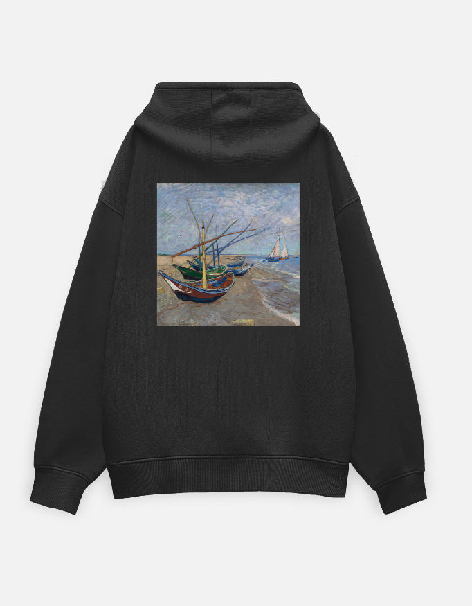 Vincent van Gogh Fishing Boats on the Beach at Les — main product image