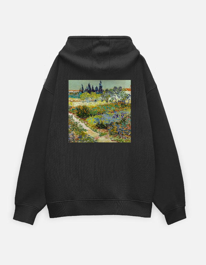 Vincent van Gogh Garden at Arles Hoodie