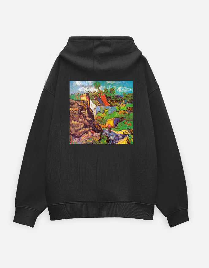 Vincent van Gogh Houses at Auvers Hoodie