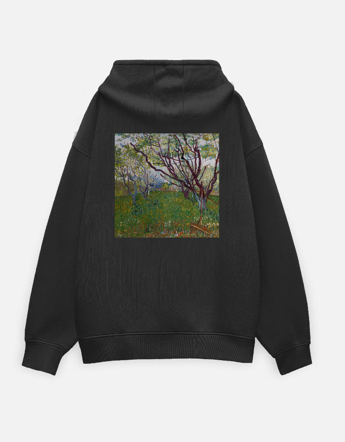 Vincent van Gogh The Flowering Orchard Hoodie
