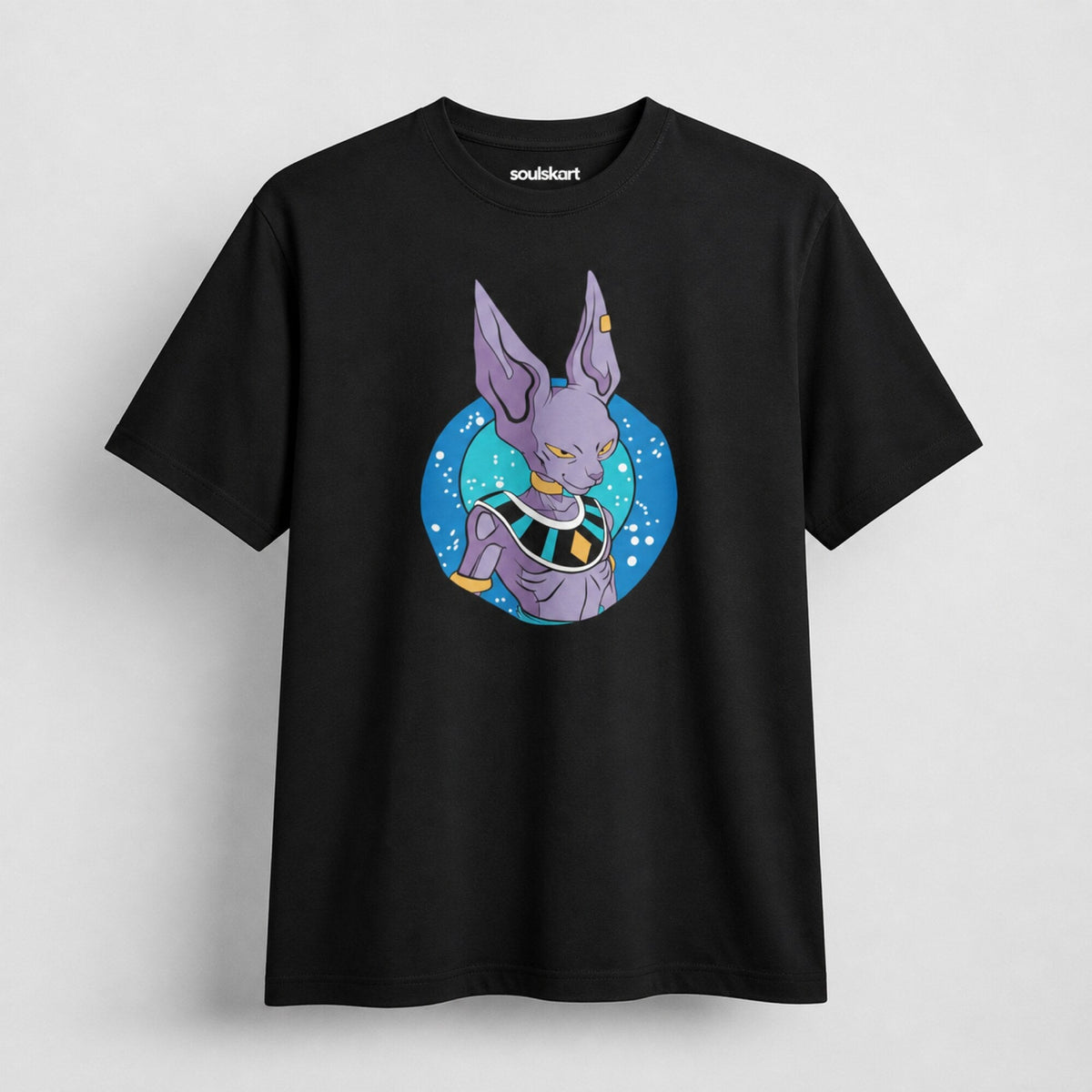 Destruction Deity Beerus Tee — front view