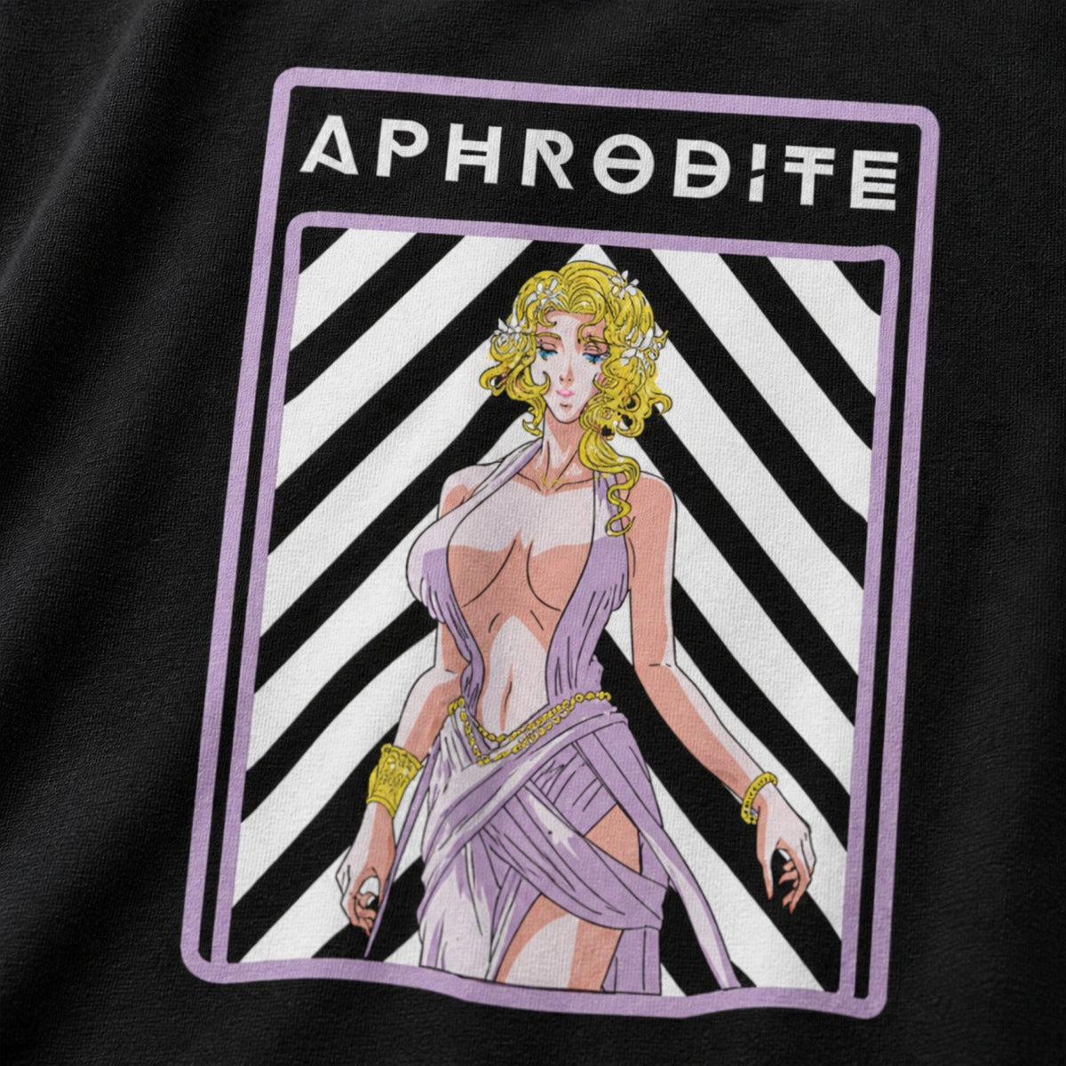 Divine Combat Chic — print detail close-up