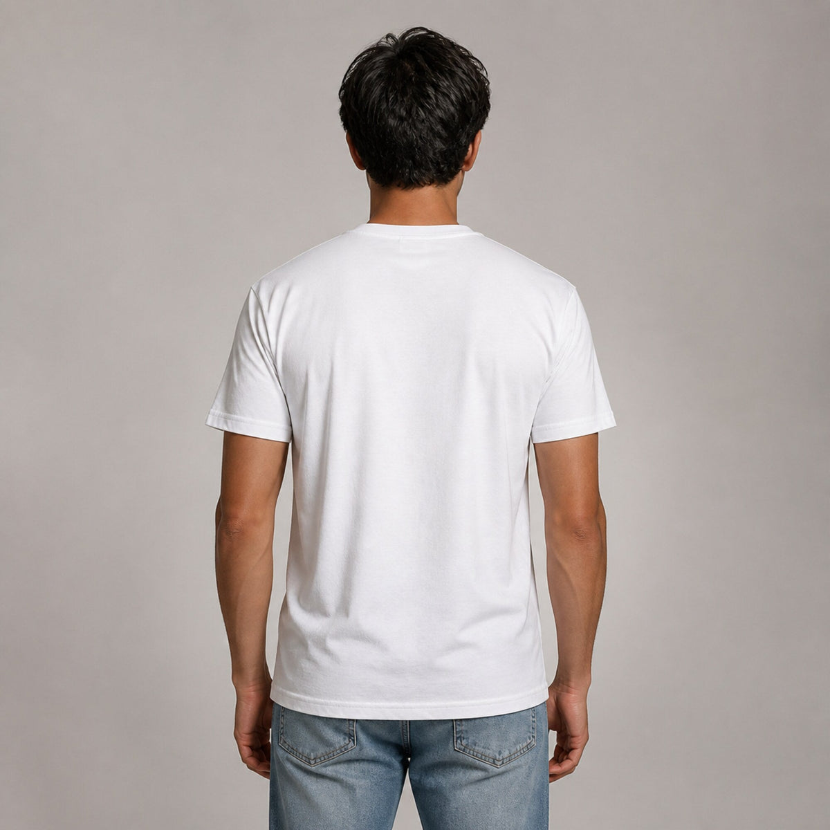 Divine Combat Tee — worn on model, back