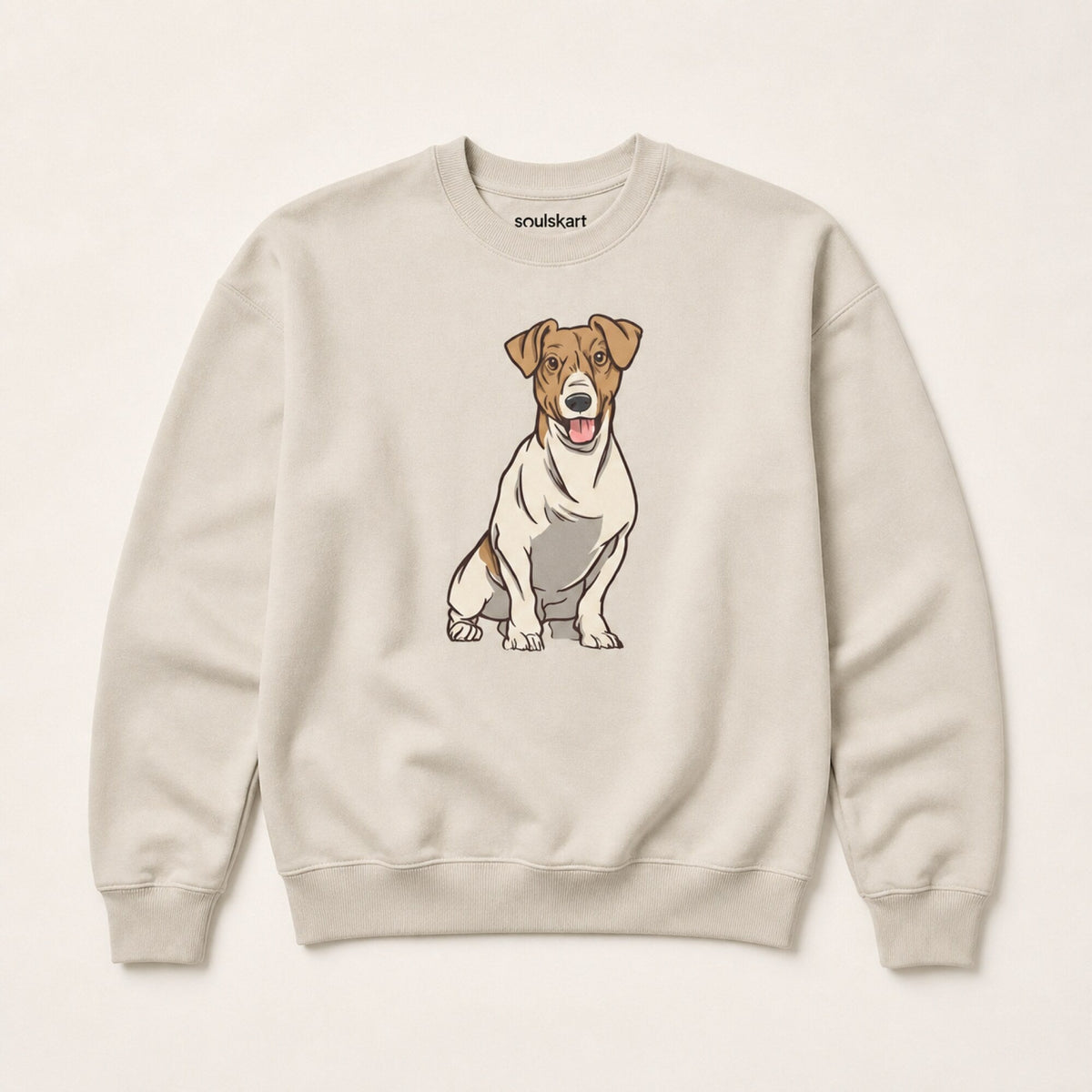 Dog Unisex Sweatshirt — on hanger