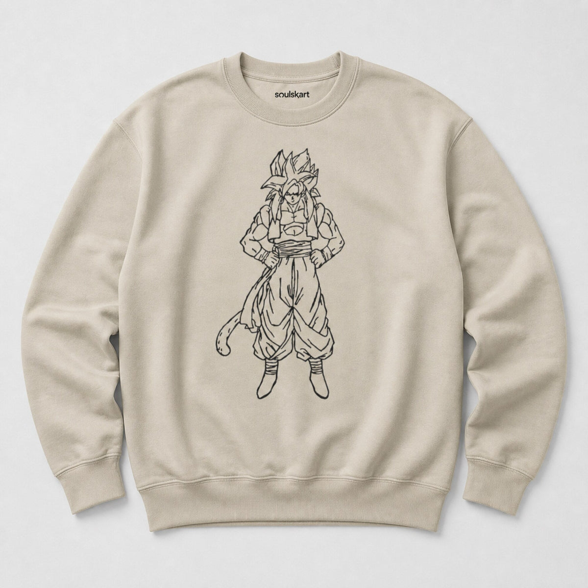 Dragon Ball Z Unisex Premium Sweatshirt — on hanger