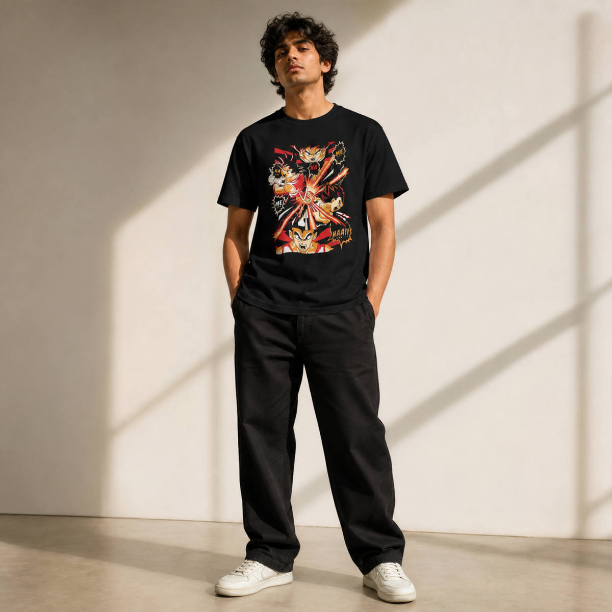 Dragon Ball Z Kamehameha Panel Tee