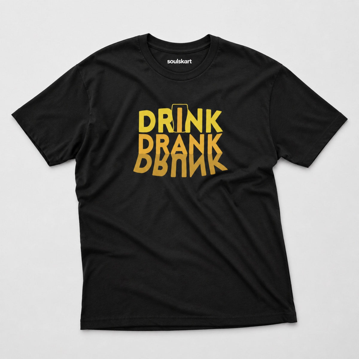 Drink Drank Drunk T-Shirt — on hanger