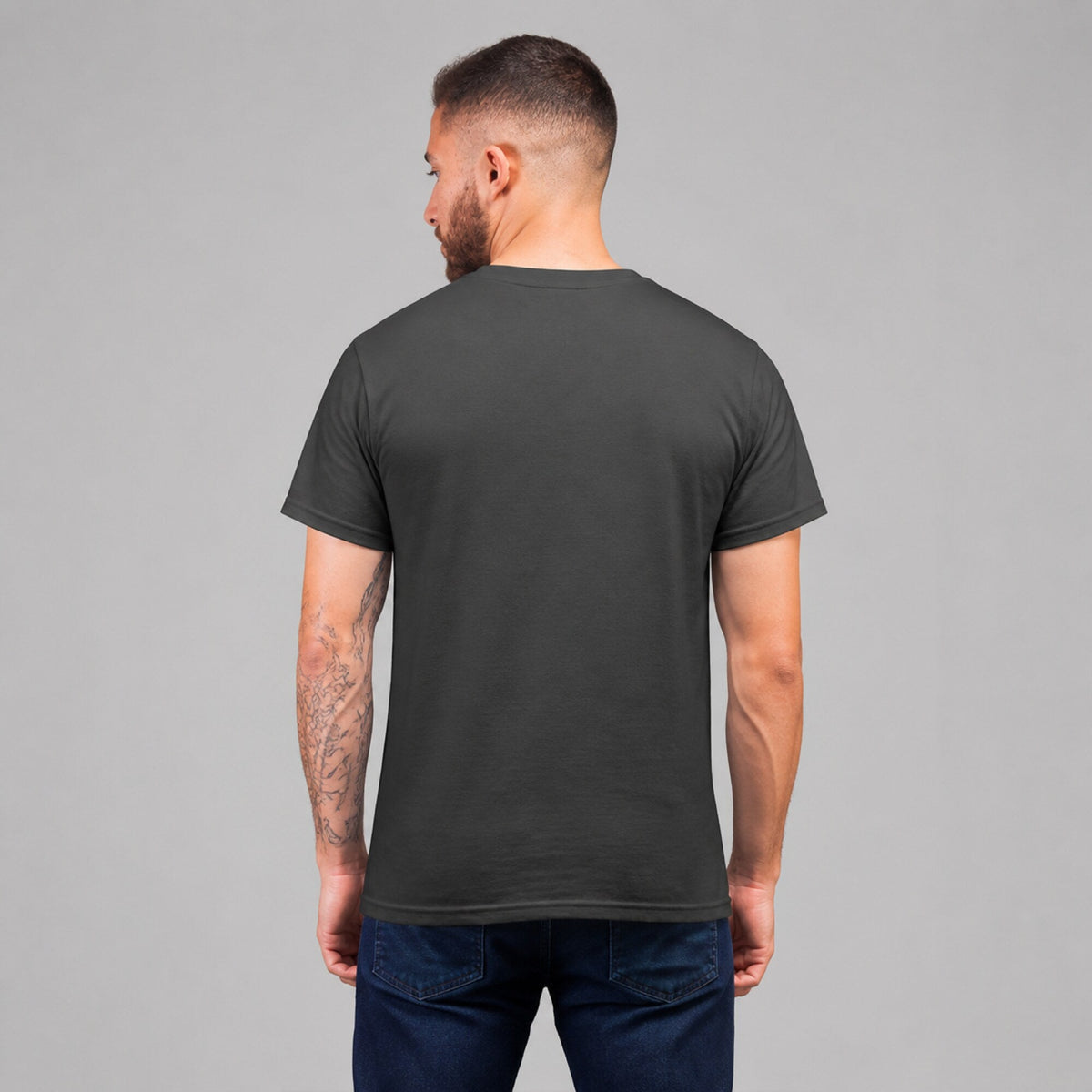 Dumplings Unisex T-Shirt — worn on model, back
