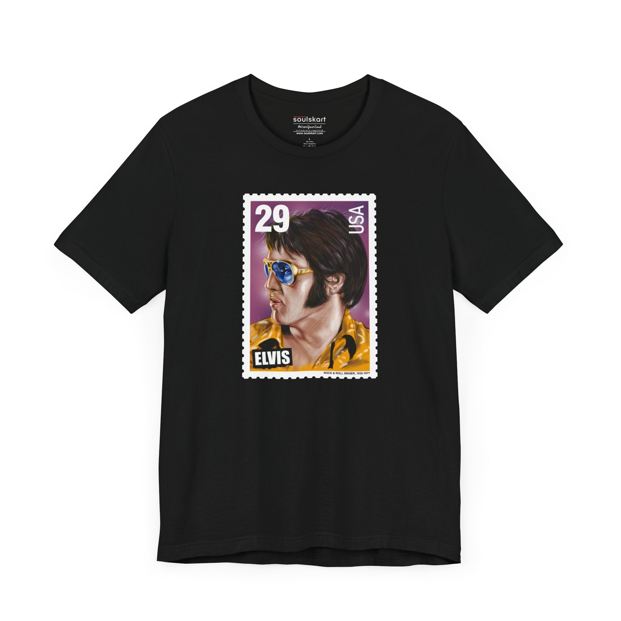 Elvis Presley Iconic Print Tee — back view