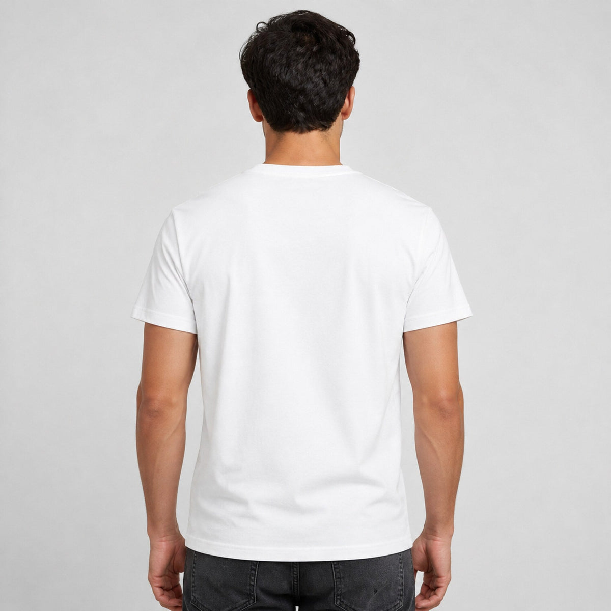 Eminem 'The Real Slim Shady' Unisex Tee — worn on model, back