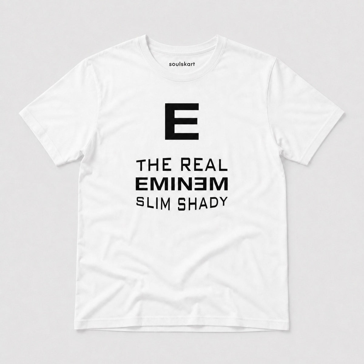 Eminem 'The Real Slim Shady' Unisex Tee — on hanger