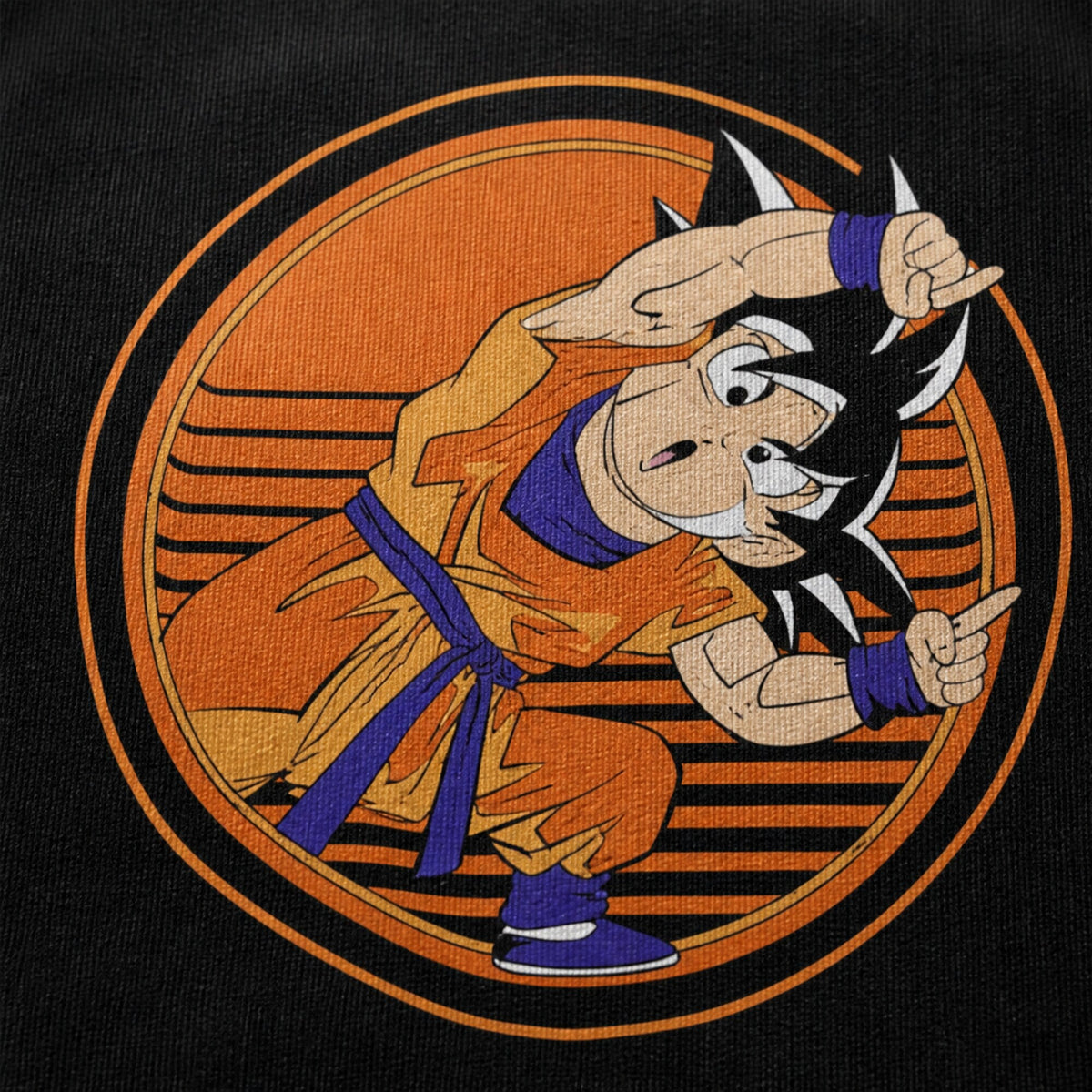 Epic Fusion Pose T-Shirt — print detail close-up