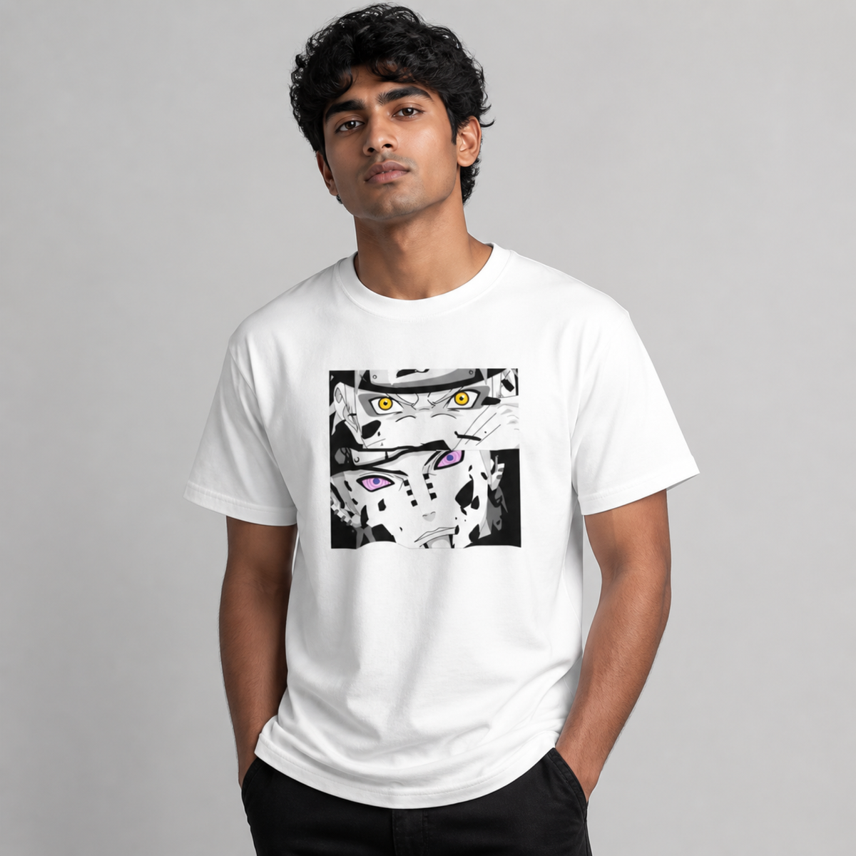 Epic Showdown Tees: Naruto Vs Pain Tendo Unisex T-Shirt