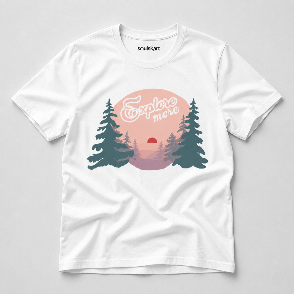 Explore More Unisex T-Shirt — on hanger