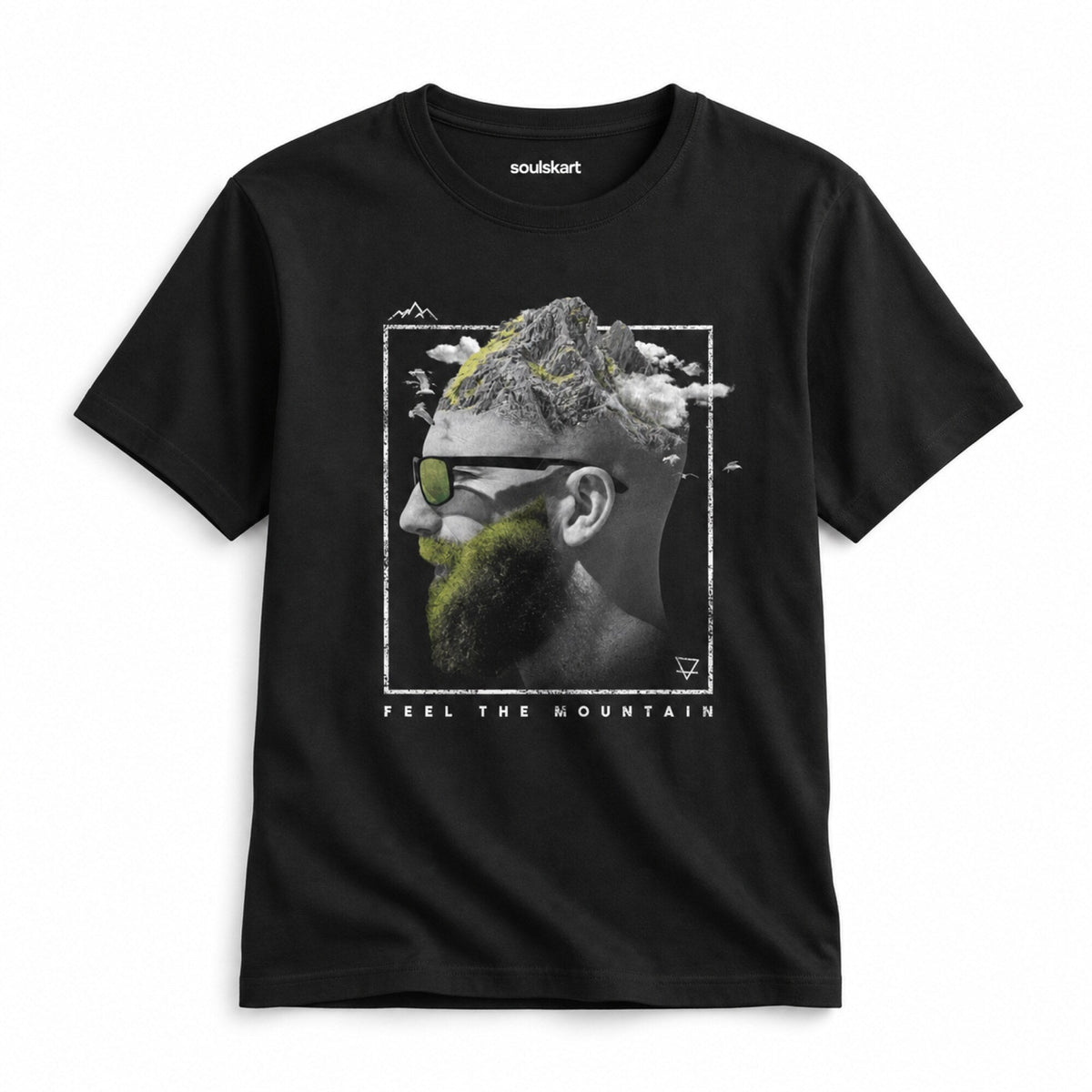 Feel The Mountains Unisex T-Shirt — front view
