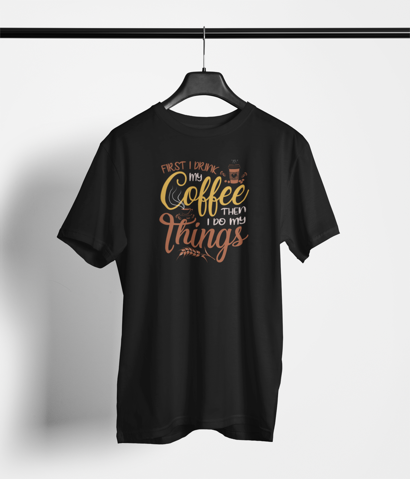 First, Coffee T-Shirt — main product image