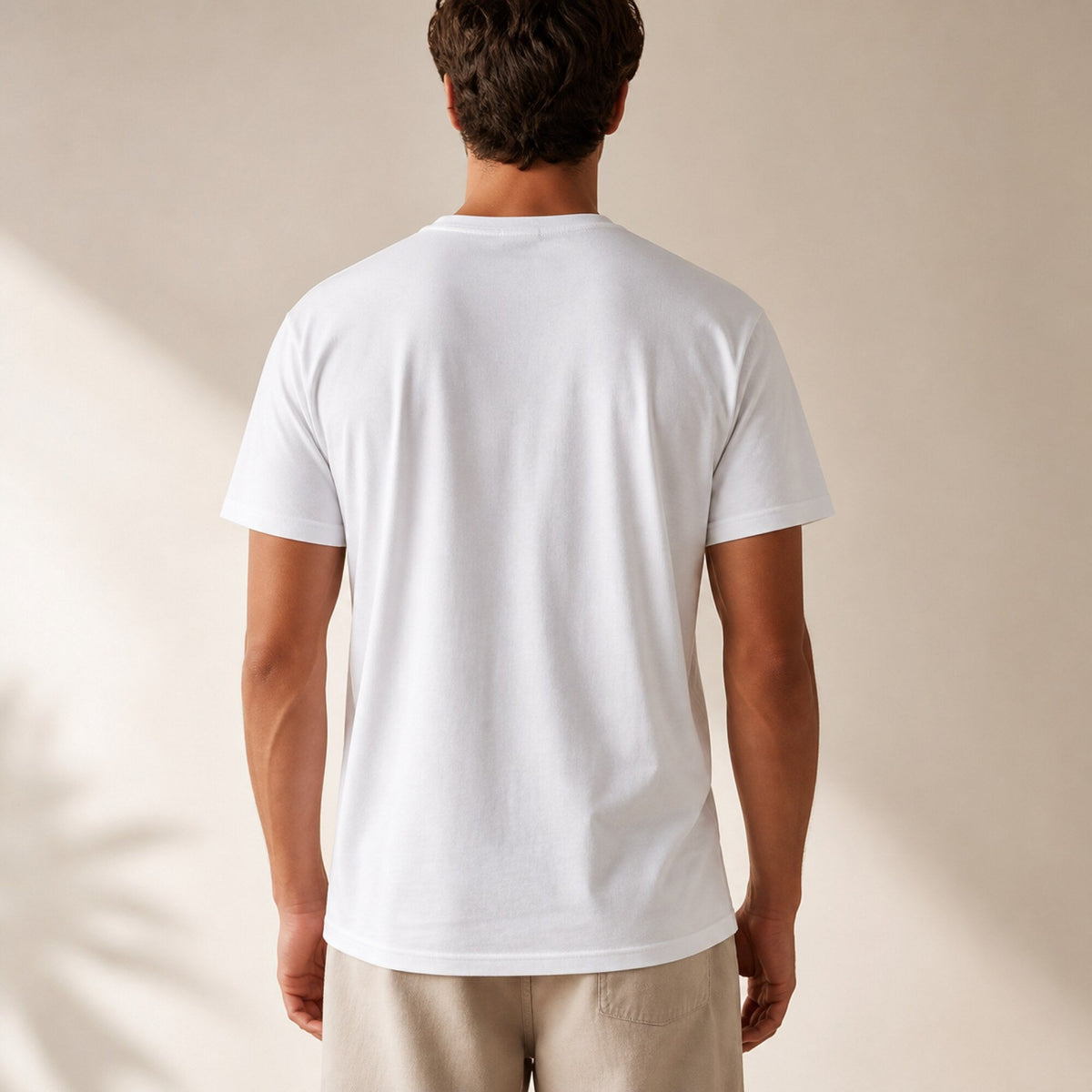First Coffee, Then Things T-Shirt — worn on model, back