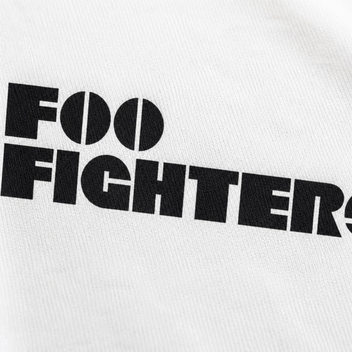 Foo Fighters Band Tee — print detail close-up