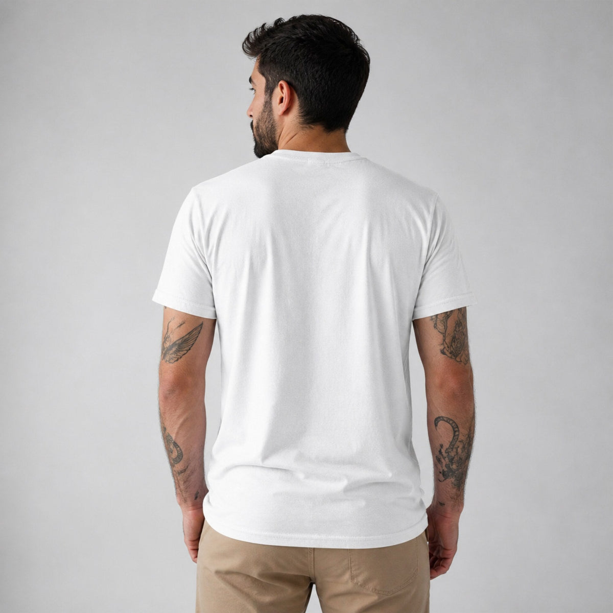 Foo Fighters Unisex T-Shirt — worn on model, back