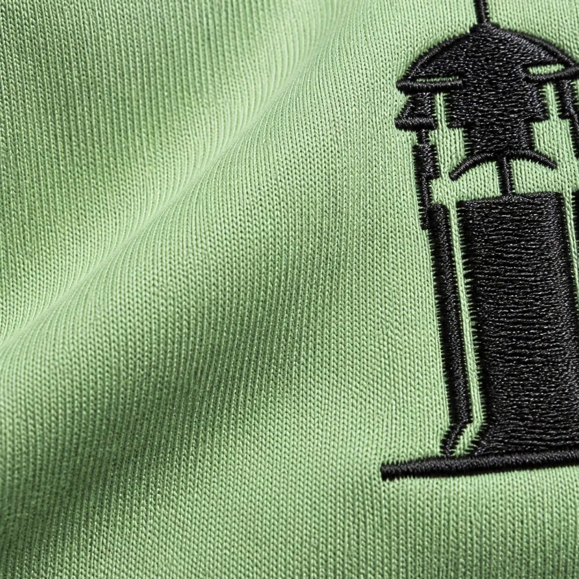French Press Embroidered Oversized Slouch Tee