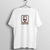 "Blood Type: Coffee" Unisex Tee - A Brew-tiful Statement for Coffee Lovers!