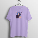Caffeinate Your Wardrobe: Unisex Coffee Abstract Tee
